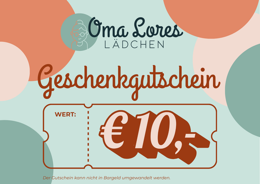 Geschenkgutschein - Oma Lore
