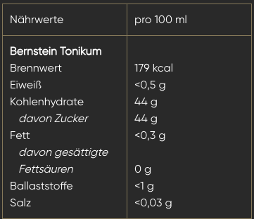 Alkoholfreier Bernstein Aperitif | 200 ml