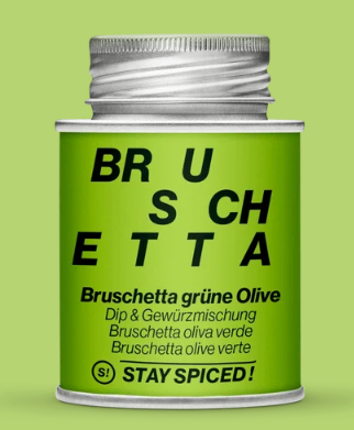 Bruschetta grüne Olive, 170ml Schraubdose
