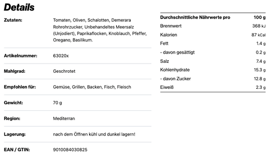 Bruschetta grüne Olive, 170ml Schraubdose