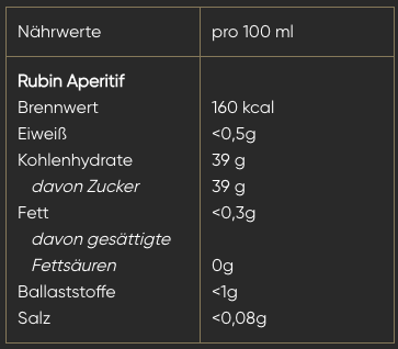 Alkoholfreier Rubin Aperitif | 500ml
