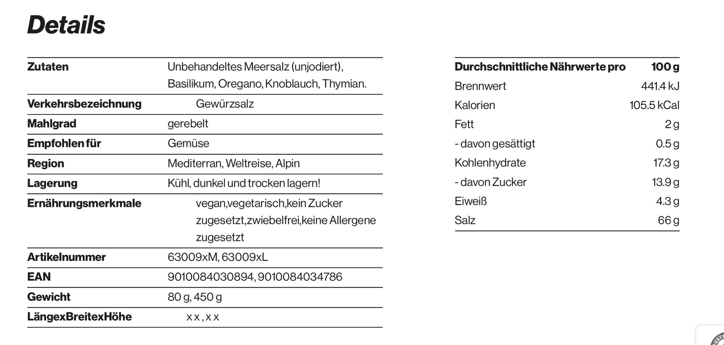 Caprese - Mozzarella Tomatensalz, 170ml Schraubdose