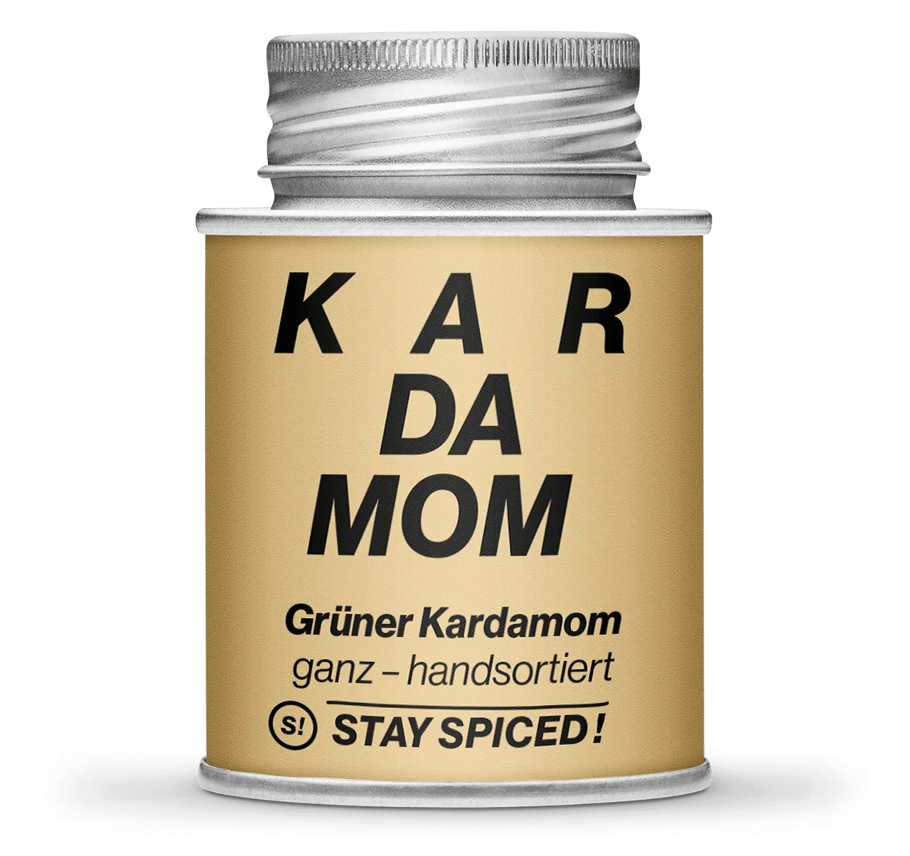 Grüner Kardamom, 170ml Schraubdose