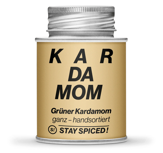 Grüner Kardamom, 170ml Schraubdose