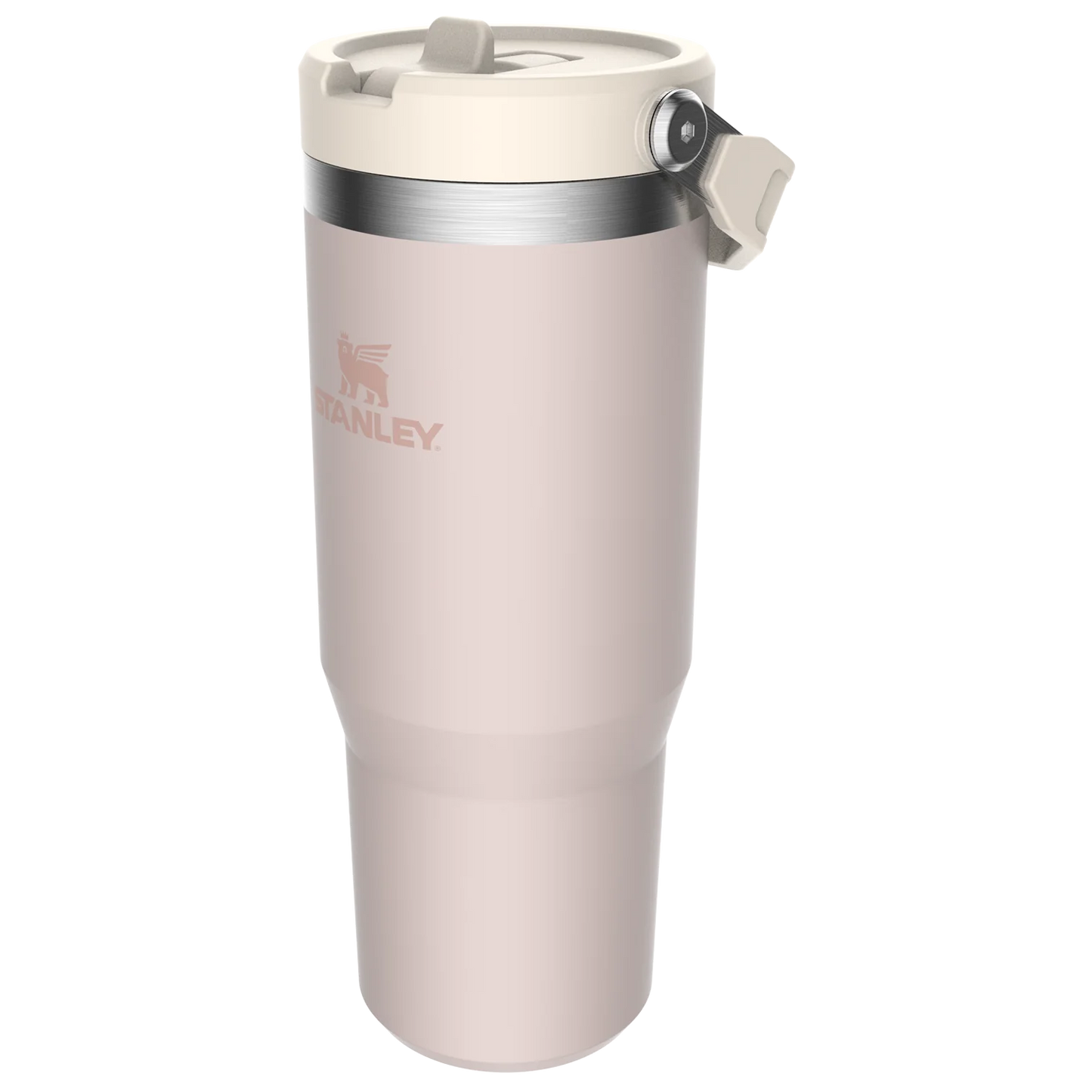 The IceFlow™ Flip Straw Tumbler 0.89L, Rose Quartz