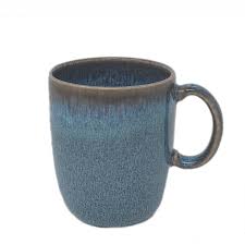 LIKE. BY VILLEROY & BOCH Lave glacé Becher mit Henkel, 12,5 x 9 x 10,5 cm, 400 ml