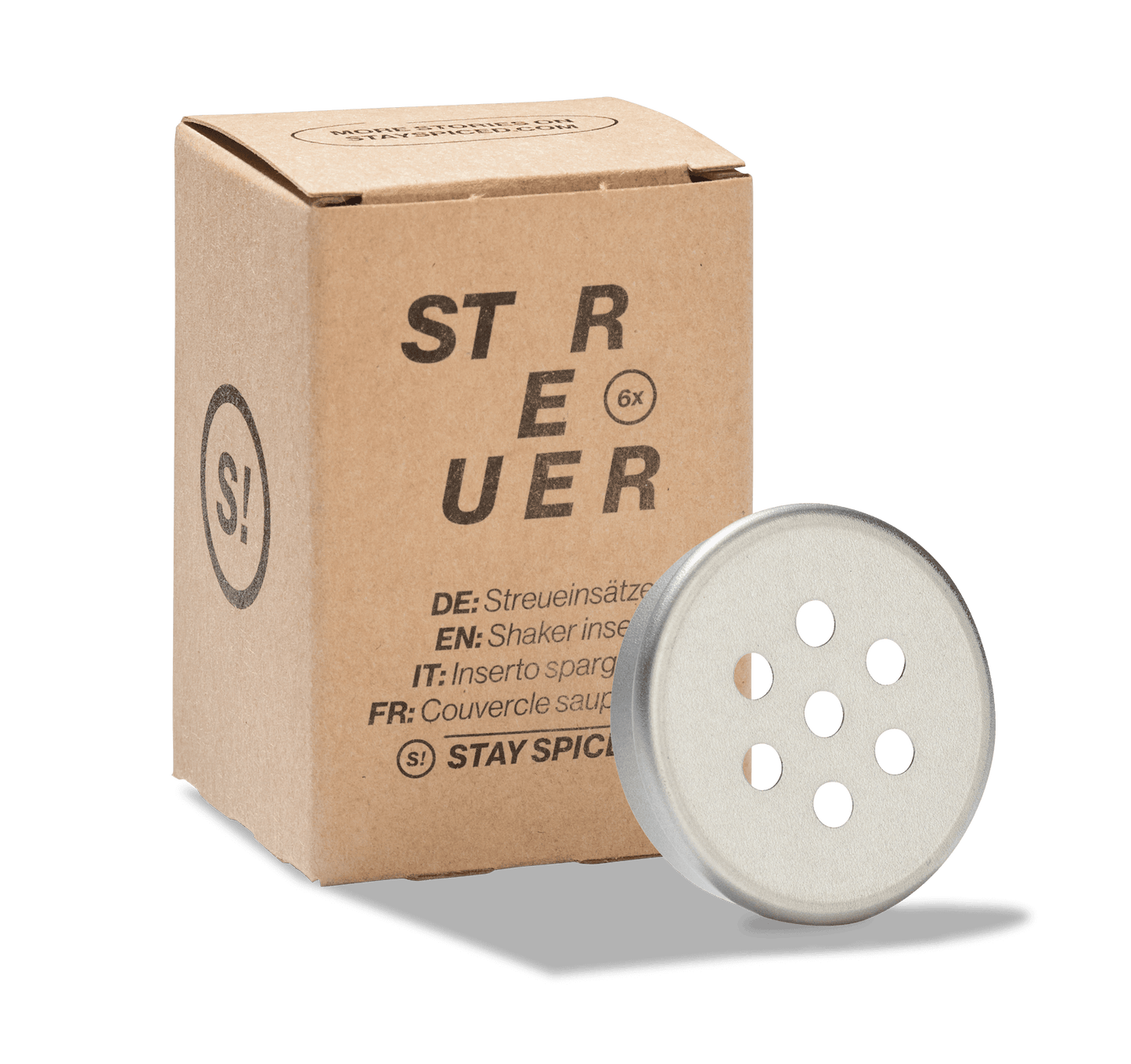 Streueinsatz für 170ml Schraubdose