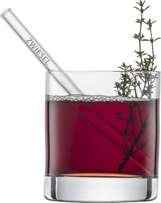 Schott Zwiesel 4er Set Glastrinkhalm