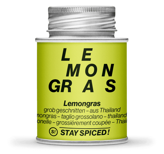 Lemongras - Zitronengras - grob-geschnitten - thailändisch, 170ml schraubdose