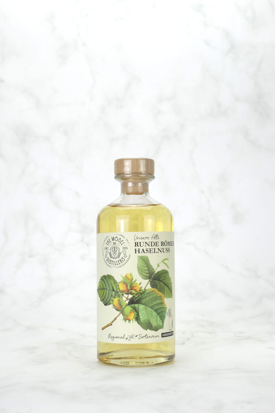 Runde Römer Haselnuss "The Mosel Distillers" (Spirituose) 500 ml, 40% Vol.