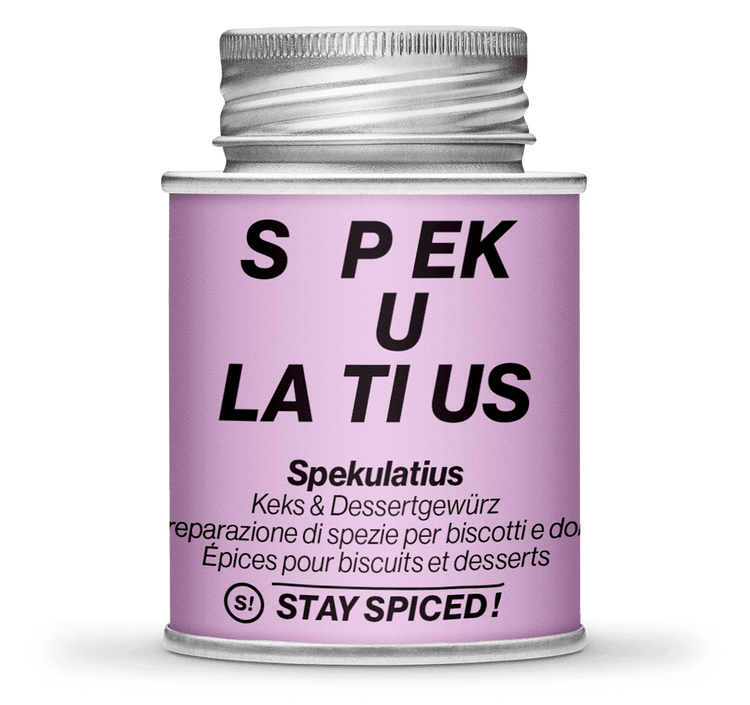 Spekulatius Gewürzzubereitung, gemahlen, 170ml Schraubdose