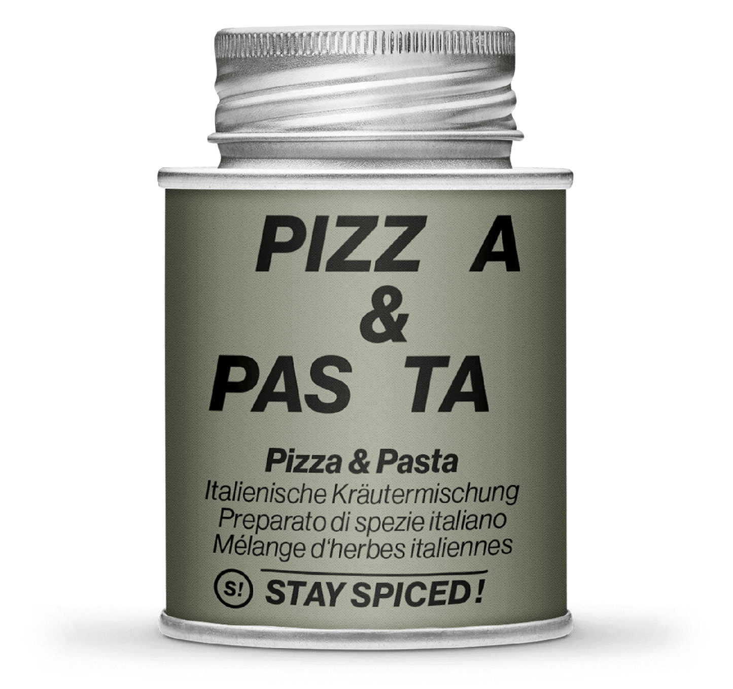 Pizza & Pasta Kräuter, 170ml Schraubdose