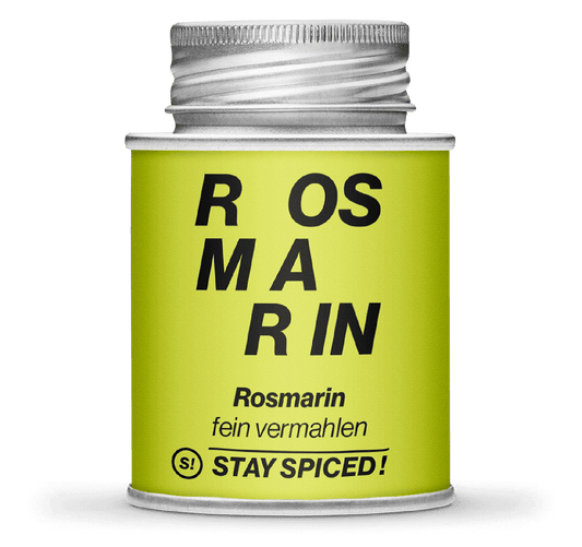Rosmarin fein gemahlen, 170ml Schraubdose