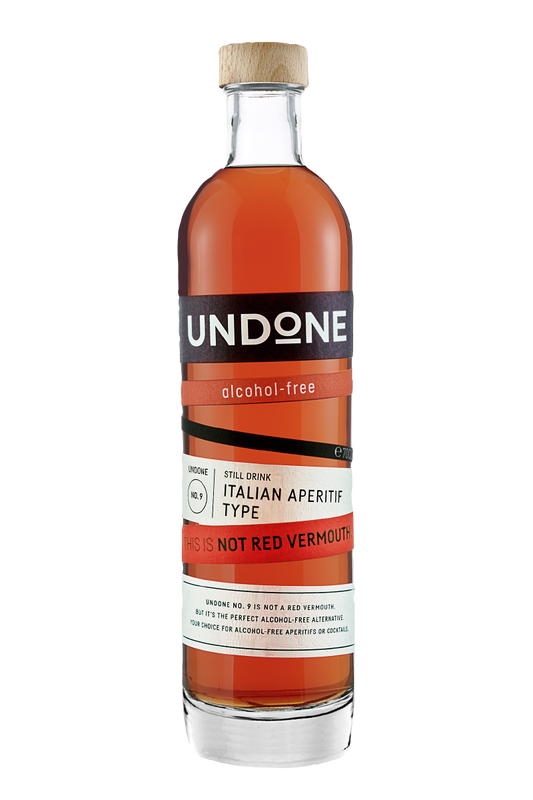 UNDONE NO. 9 THIS IS NOT RED VERMOUTH ITALIAN RED APERITIF TYPE