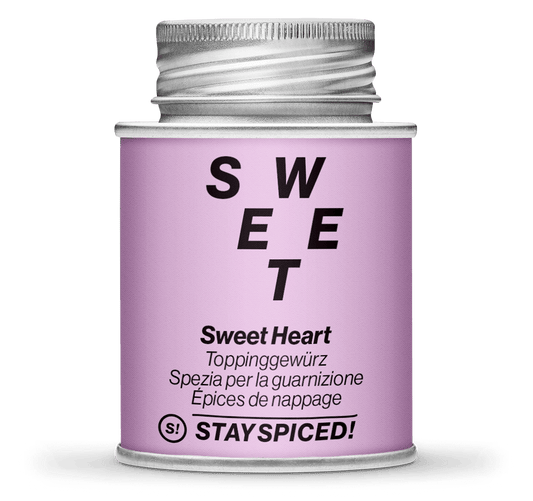 Sweet Heart, Toppinggewürz, 170ml Schraubdose