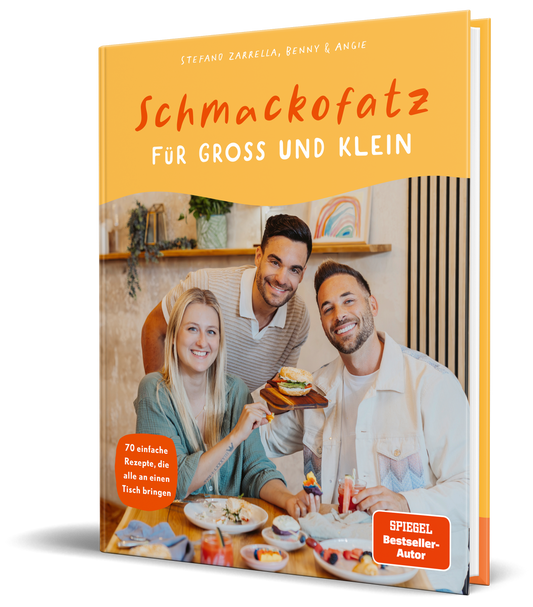 Schmackofatz für Groß und Klein – Alle an einen Tisch (Hardcover, 192 Seiten)