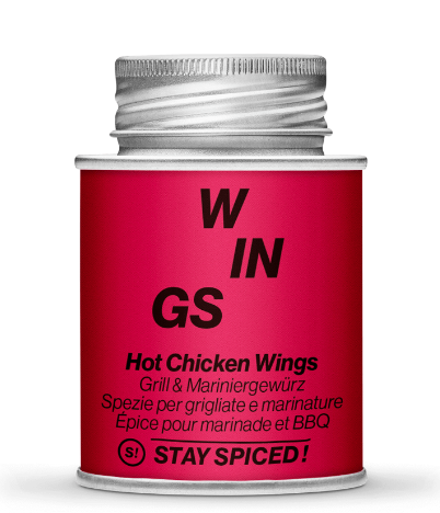 Hot Chicken Wings, 170ml Schraubdose