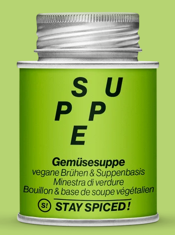 Gemüsesuppe & Brühe, 170ml Schraubdose