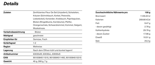 Butterbrot Gewürz, 870ml Schraubdose