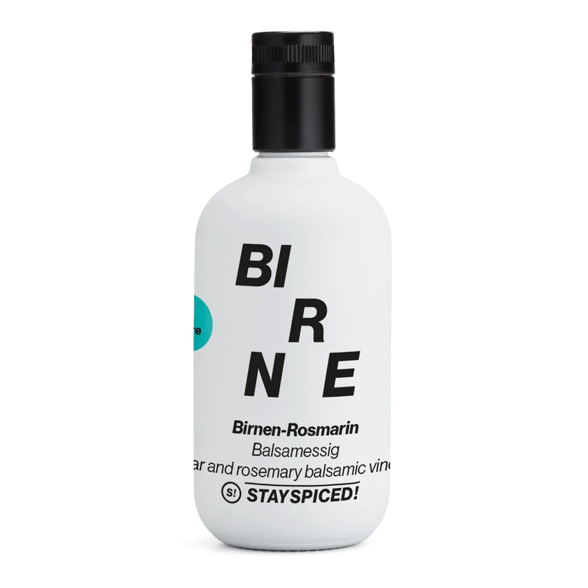 Stay Spiced! Birnen-Rosmarin Balsamessig, 0,5 Liter