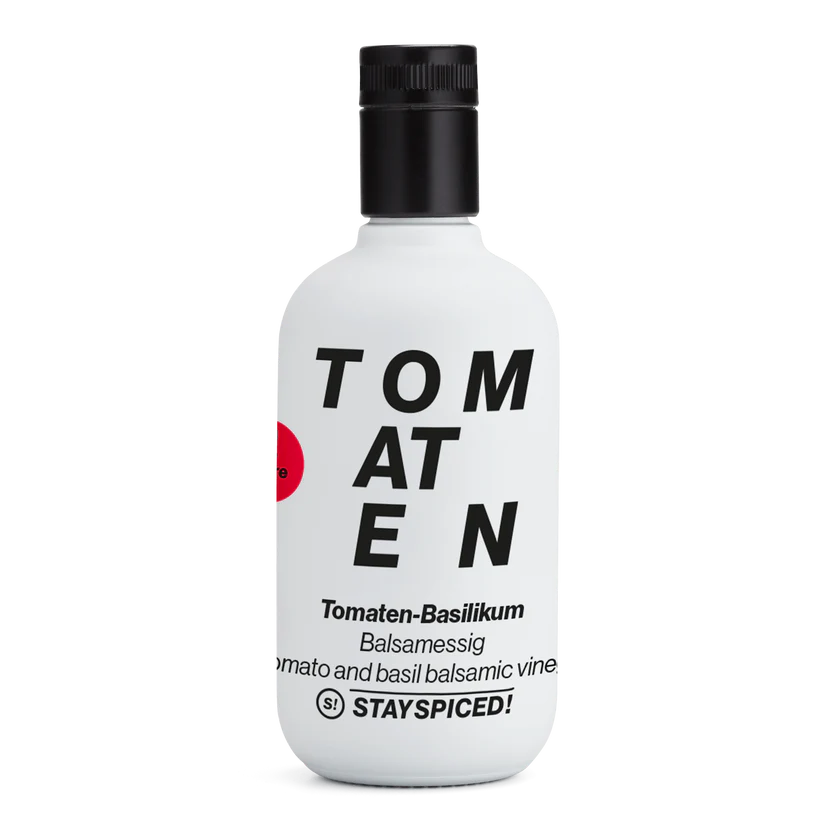 Stay Spiced! Tomaten-Basilikum Balsamessig, 0,5 Liter