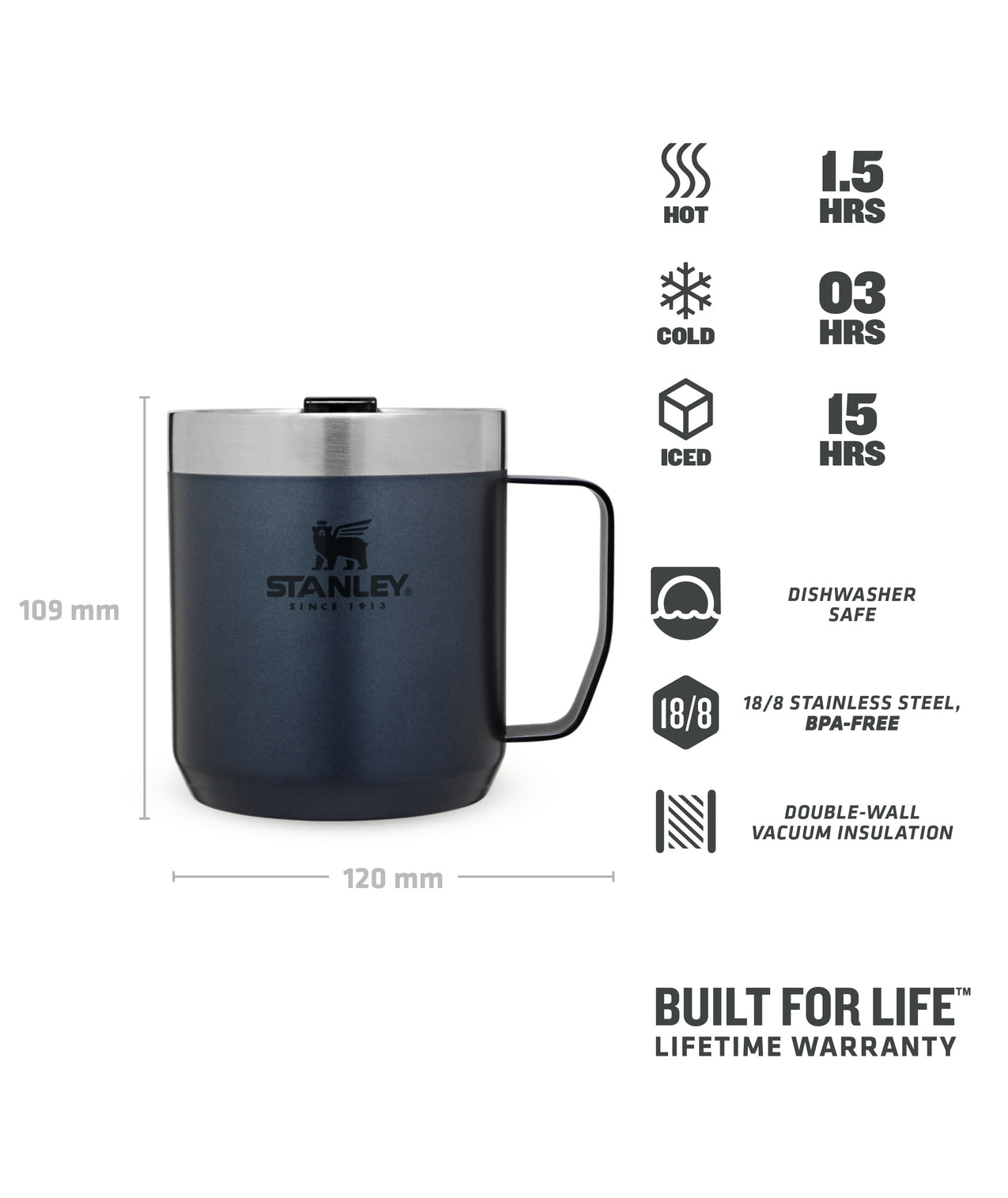 Stanley_The Legendary Camp Mug, nightfall,  0,35 l