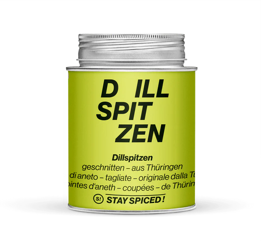 Dillspitzen geschnitten - original Thüringer 170ml Schraubdose