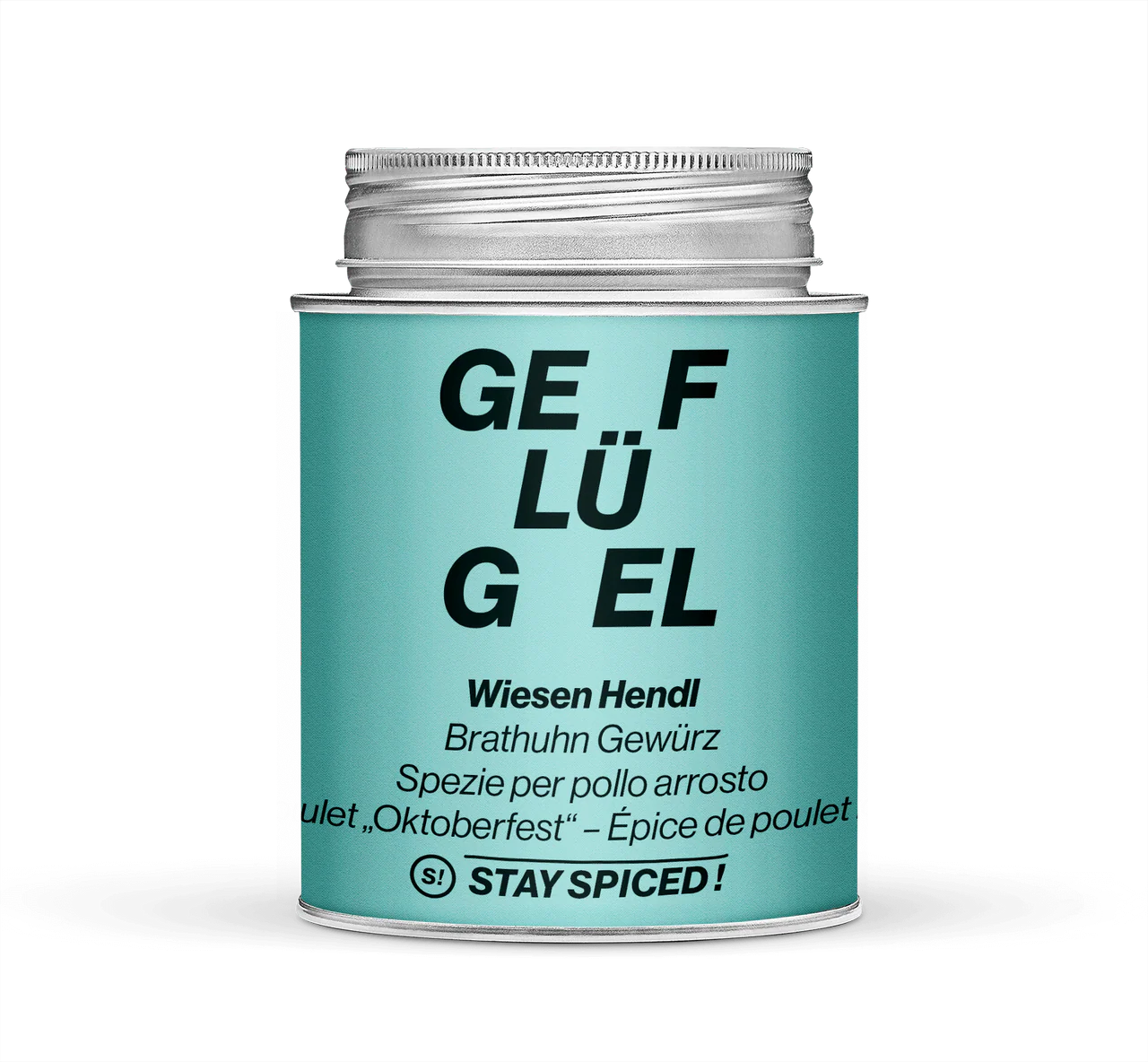 Geflügel - Wiesn Hendl - Brathuhn Gewürz, 170ml Schraubdose
