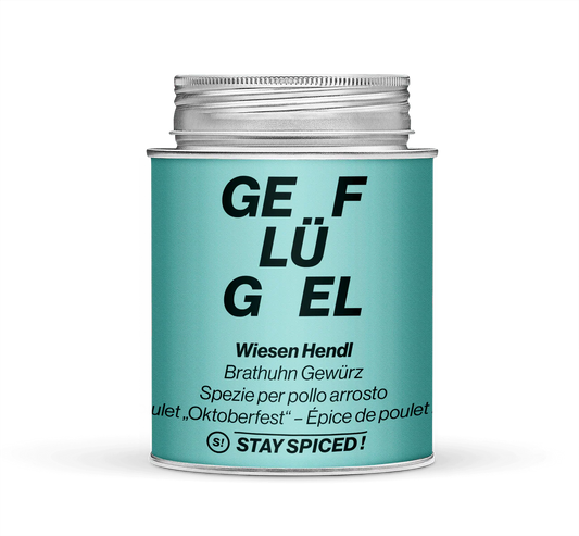 Geflügel - Wiesn Hendl - Brathuhn Gewürz, 170ml Schraubdose