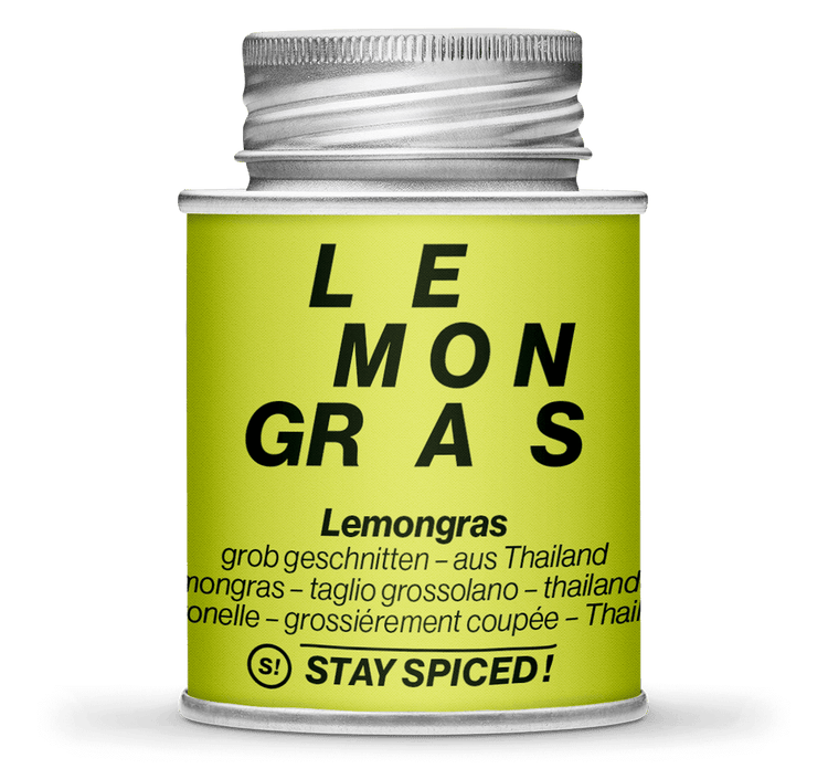 Lemongras - Zitronengras - grob-geschnitten - thailändisch, 170ml schraubdose