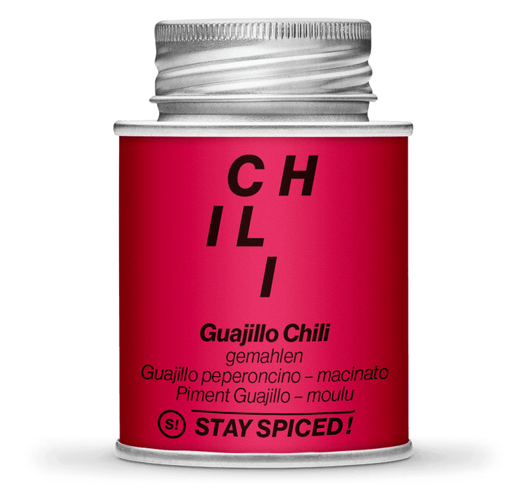Guajillo Chili gemahlen, 170ml Schraubdose