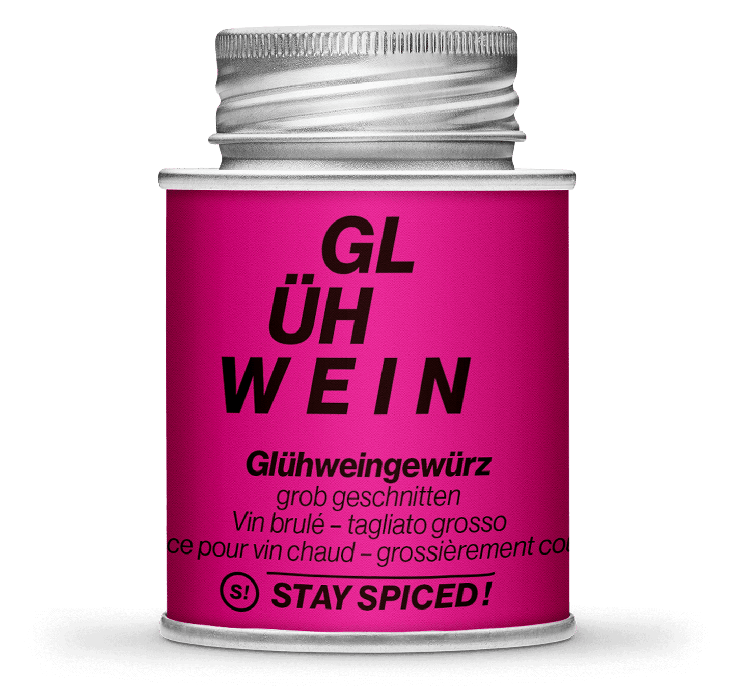 Glühweingewürz grob geschnitten, 170ml Schraubdose