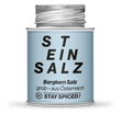 Ausseer Bergkern Salz grau-rosa, grob, 170ml Schraubdose