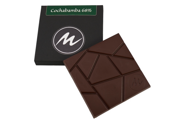 Cochabamba 68% - Dunkle Schokolade aus Wildkakao - Maasz Schokolade