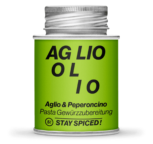 Aglio & Peperoncino Gewürzmischung, 170ml Schraubdose