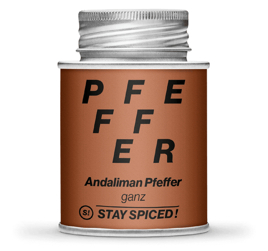 Andaliman Pfeffer ganz, 170ml Schraubdose