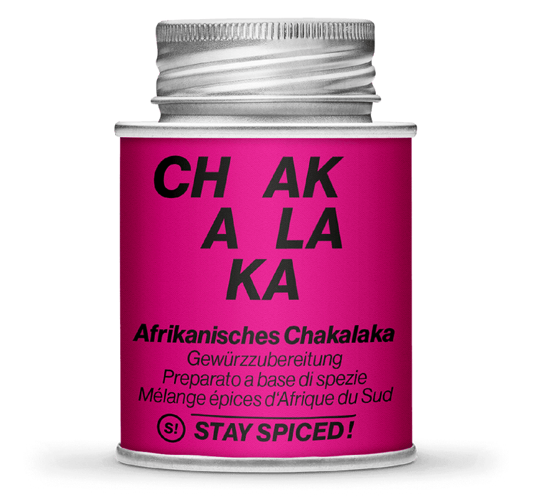 Chakalaka - exotische Gewürzmischung, 170ml Schraubdose