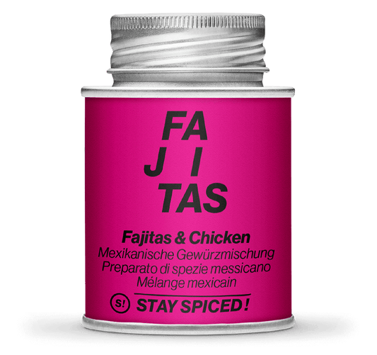 Fajitas & Hähnchen - mexikanisch - Gewürz, 170ml Schraubdose