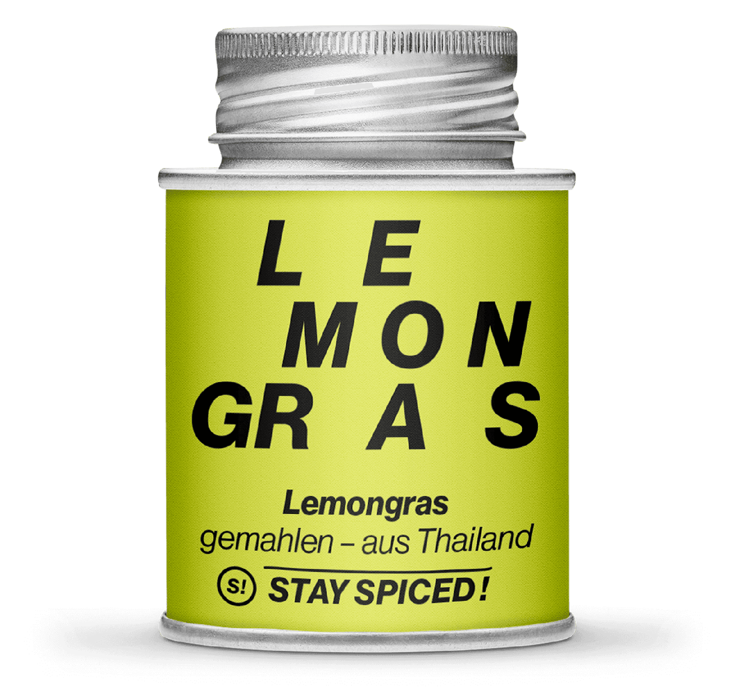 Lemongras - Zitronengras - gemahlen - thailändisch, 170ml Schraubdose