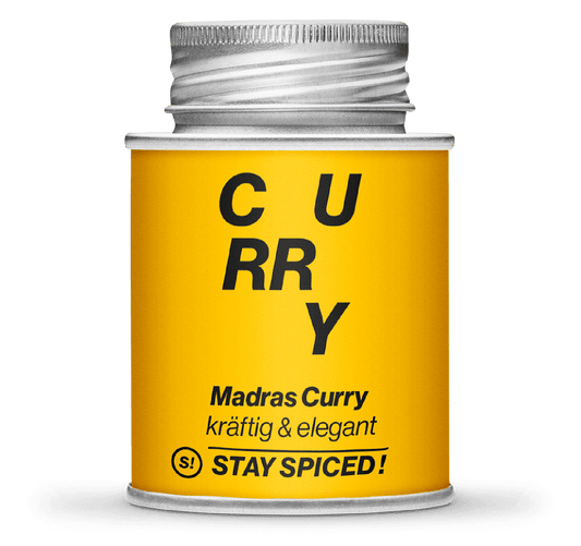 Madras Curry, kräftig & elegant, 170ml Schraubdose