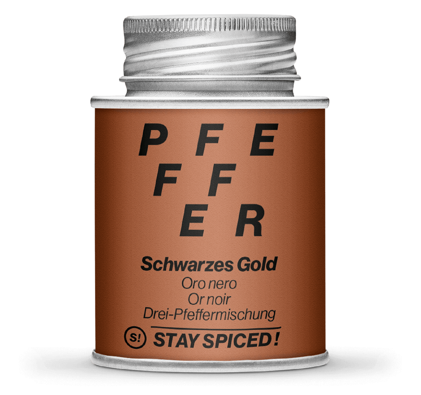 Pfeffermischung "Schwarzes Gold", 170ml Schraubdose