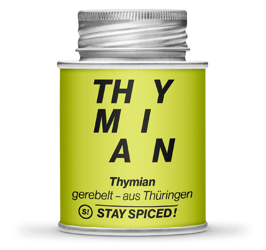 Thymian gerebelt - original Thüringer, 170ml Schraubdose