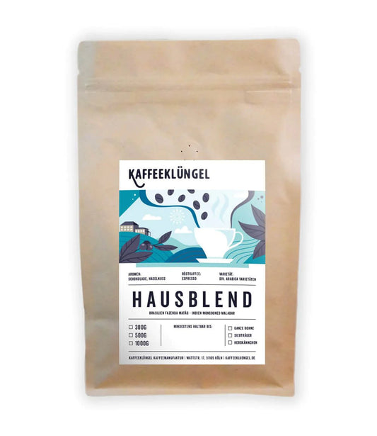 Kaffeeklüngel Hausblend Espresso, ganze Bohne